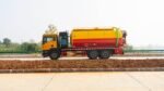 Camion de nettoyage d'égouts