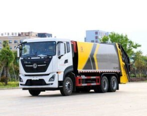 Refuse Garbage compaction truck
