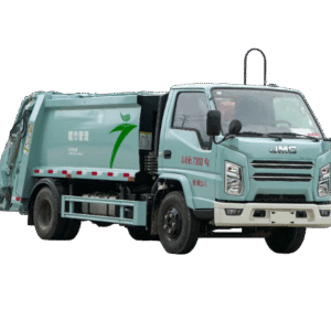 Camion à ordures compacteur