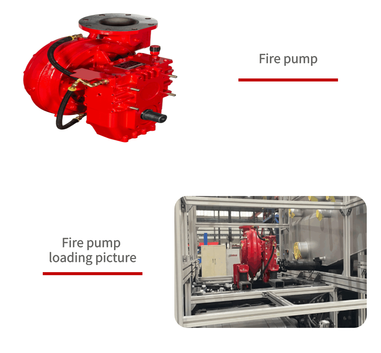 Fire truck key components