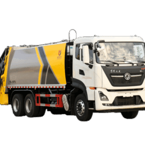 camion poubelle à chargement arrière