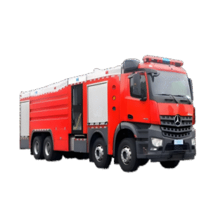 foam fire truck Mercedes Benz