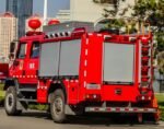 All-terrain off-road fire truck
