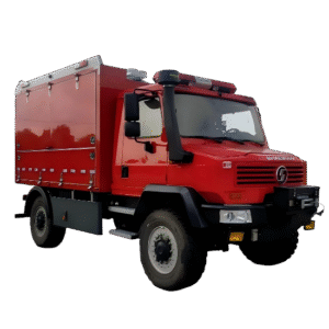 All-terrain off-road fire truck