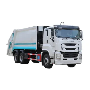 Camião compactador de lixo ISUZU de 20m³