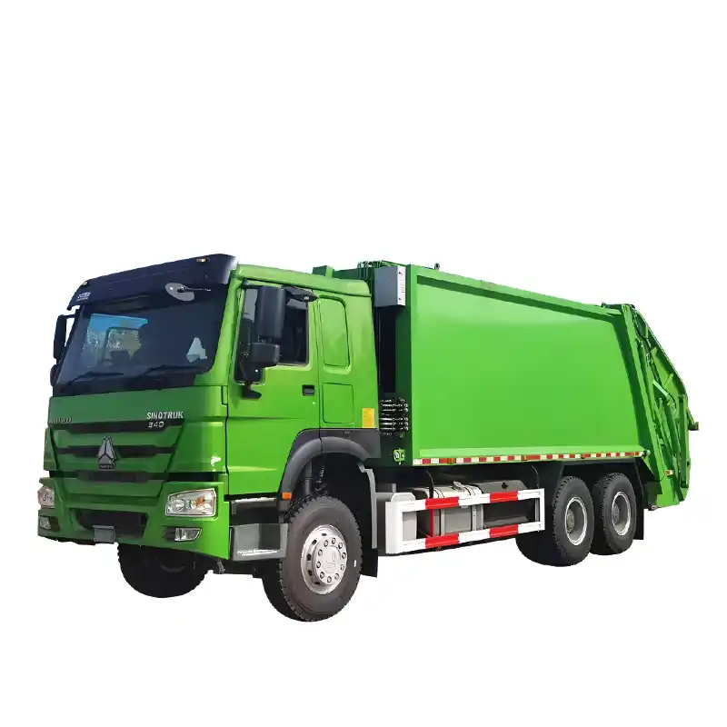 شاحنة ضغط القمامة 23 متر مكعب ساينو تراك 23m³garbage compression truck SINOTRUK - الصورة 1