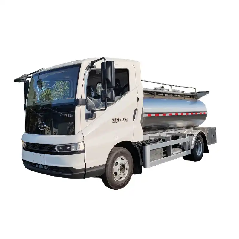 Молоковоз BYD объемом 4000 литров. 4000L Milk Transport Truck BYD — изображение 1