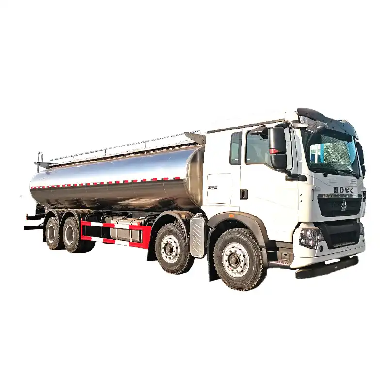 Молоковоз HOWO объемом 22000 л 22000L Milk Tank Truck HOWO — изображение 1