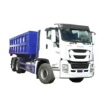 شاحنة جمع القمامة ذات نظام الرفع الهيدروليكي بسعة 22 مترًا مكعبًا من طراز ISUZU