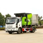 ⁦13m³ Hooklift Garbage Truck FAW⁩ - الصورة ⁦7⁩
