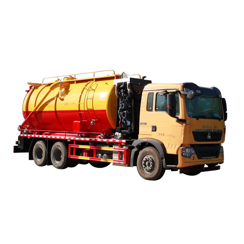 Jetting Truck Combination Tanker 21000L HOWO Jetting Truck Combination Tanker 21000L HOWO - Image 1