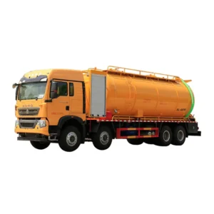 Sewer Jetting Vacuum Truck 32000L HOWO