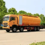 Sewer Jetting Vacuum Truck 32000L HOWO - Image 2